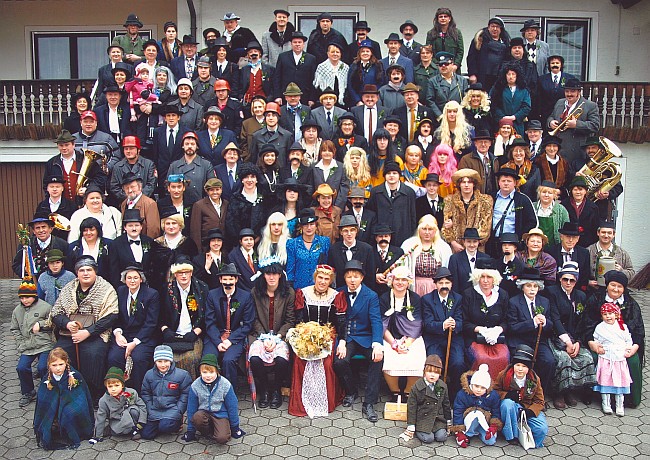 Obertraubenbach Faschingshochzeit Gesellschaft