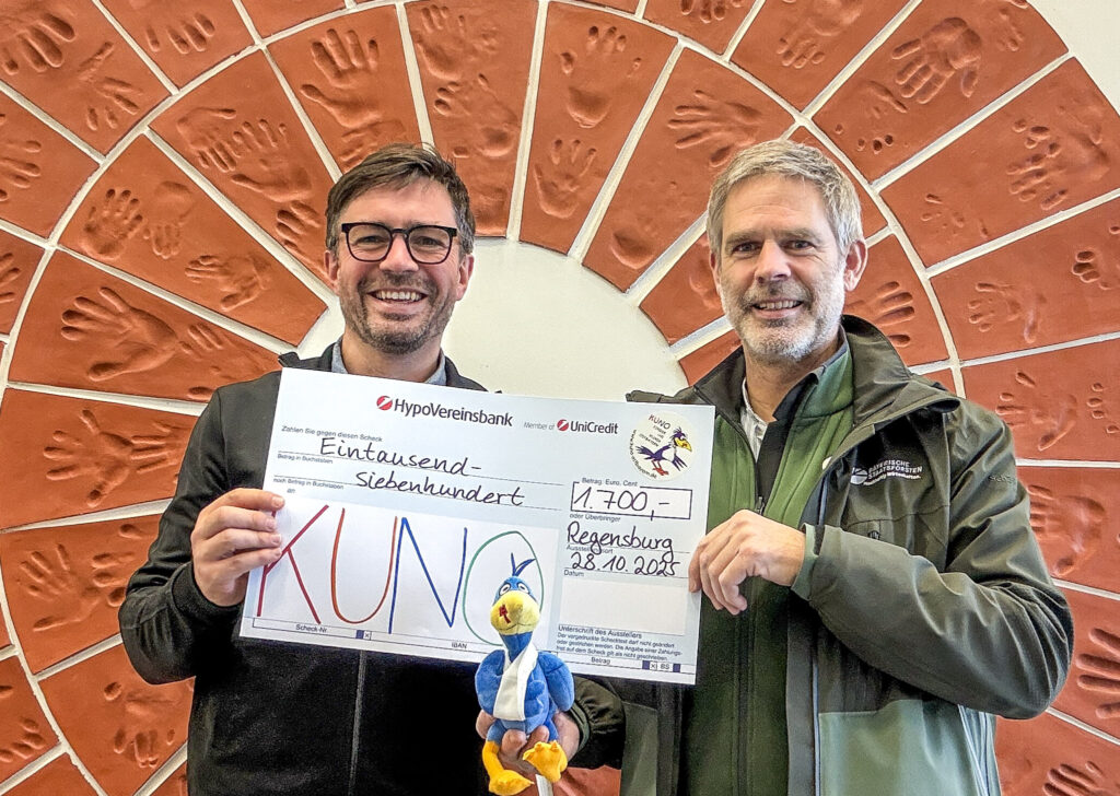 Spendenübergabe Bayerische Staatsforsten 2025